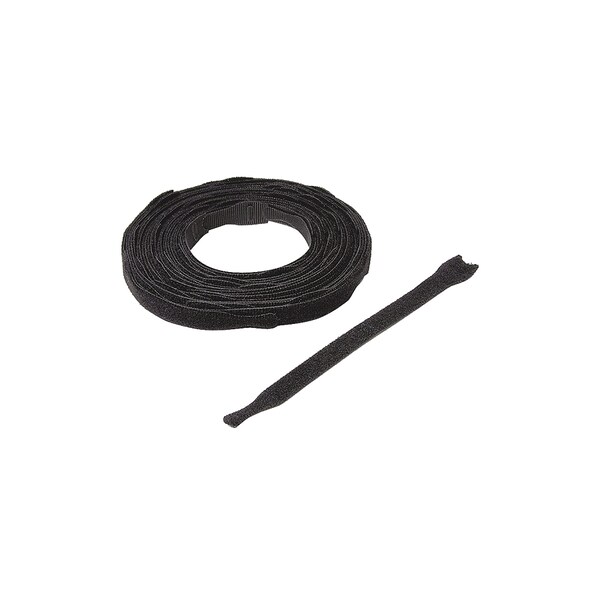 Velcro Brand Hook and Loop OneWrap Strap, 19mm X 200mm 900 StrapsRoll, Black, 200 Yd Roll 277408 - main